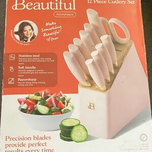 Beautiful 12 Piece Cutlery Set by Drew Barrymore !Accepting Offers/Bundle Deals!